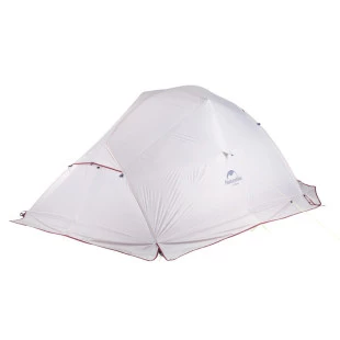 Намет Naturehike Сloud Up 2 Updated NH17T001-T, 20D надлегкий двомісний з футпринтом і спідницею, сіро-червоний