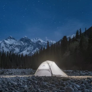 Намет двомісний ультралегкий Naturehike Star River UL CNK2450WS022, коричневий