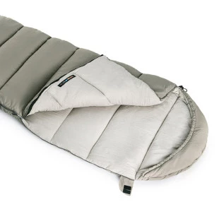 Спальный мешок с капюшоном с обычным мешком для хранения Naturehike M300 CNK2350WS023, зеленый, левый
