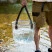 Складной контейнер для воды из ПВХ Naturehike NH20SJ040, 10л, прозрачный