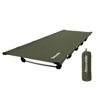 Ліжко складане Naturehike XJC05 NH20JJ001, Поліестер Oxford / алюміній (хакі)