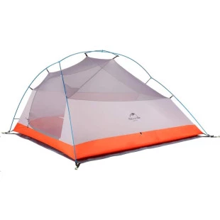Намет Naturehike Cloud Up 3 Updated NH18T030-T, 210T надлегкий тримісний з футпринтом, Помаранчевий