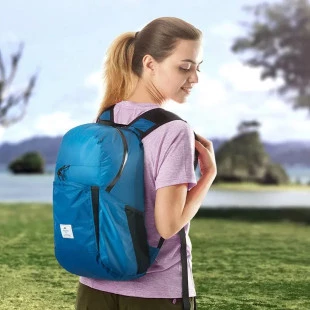 Рюкзак компактний Naturehike Ultralight 22 л (NH17A017-B) синій