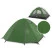 Намет Naturehike P-Series NH18Z033-P, 210t65d тримісний, темно-зелений