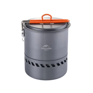 Казанок з радіатором Naturehike 1.5 л grey ( NH15T216-G)