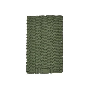 Матрац подвійний Naturehike CNK2550WS019, 65 мм, із вбудованою помпою, зелений
