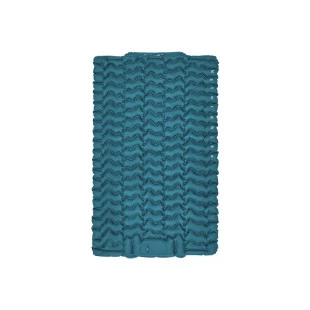 Матрац подвійний Naturehike CNK2550WS019, 65 мм, із вбудованою помпою, синій