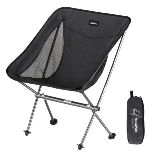 Стул складной Naturehike Stellaluna L04 CNK2450JJ015, размер M, алюминий, черный