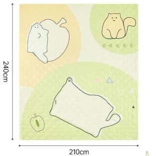 Коврик для пикника Naturehike 210*240 CNK2350WS010, светло-салатовый