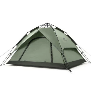 Палатка четырехместная автоматическая Naturehike NH21ZP008, оливковый