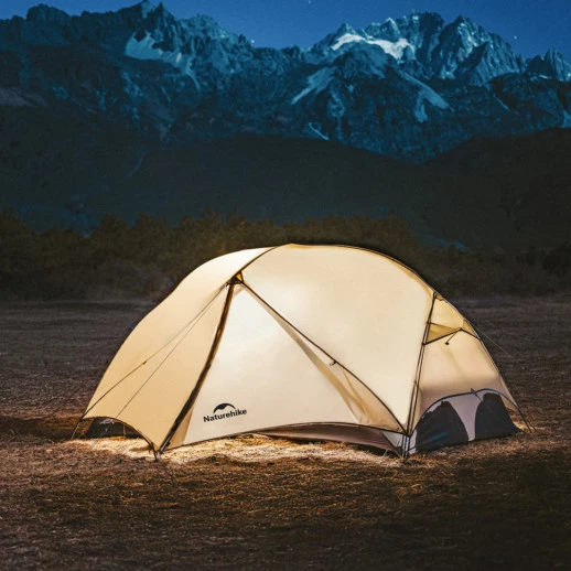 Намет двомісний ультралегкий Naturehike Mongar UL CNK2550WS016, коричневий
