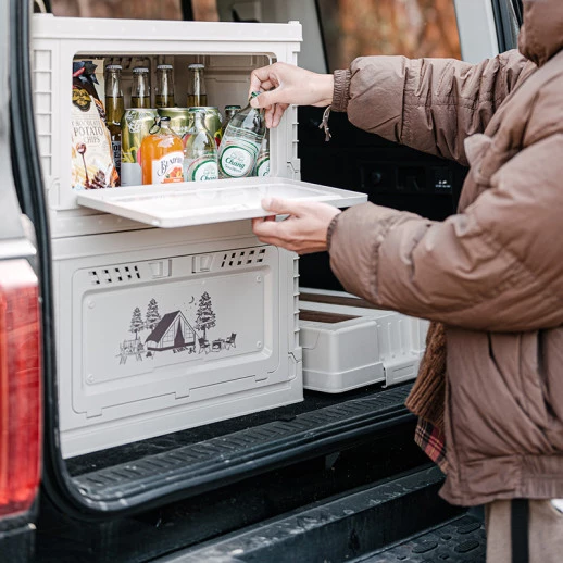 Складной контейнер Naturehike CNH22SN019 25 л светло-серый