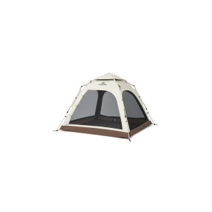 Палатка четырехместная автоматическая Naturehike Ango CNK2550WS010, коричневая