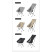 Кресло складное Naturehike Stellaluna L04 CNK2450JJ015, размер M, алюминий, коричневый