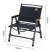 Кресло складное Naturehike CNK2350JJ015, алюминий, черный (6927595753903)