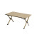 Складной стол Naturehike Simple Star T01 CNK2550JJ018, 89х60 см, алюминий, бежевый