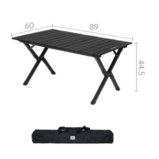 Складной стол Naturehike Simple Star T01 CNK2550JJ018, 89х60 см, алюминий, бежевый