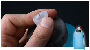 Фляга Soft bottle 0.5 л Naturehike NH61A065-B бело-зеленая