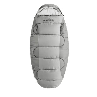 Спальный мешок овальный Naturehike PS300 CNK2350WS026, серый