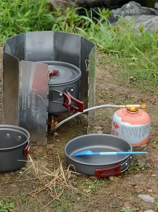 Ветрозащитный экран для горелки Naturehike NH 10 NH20CJ008 steel