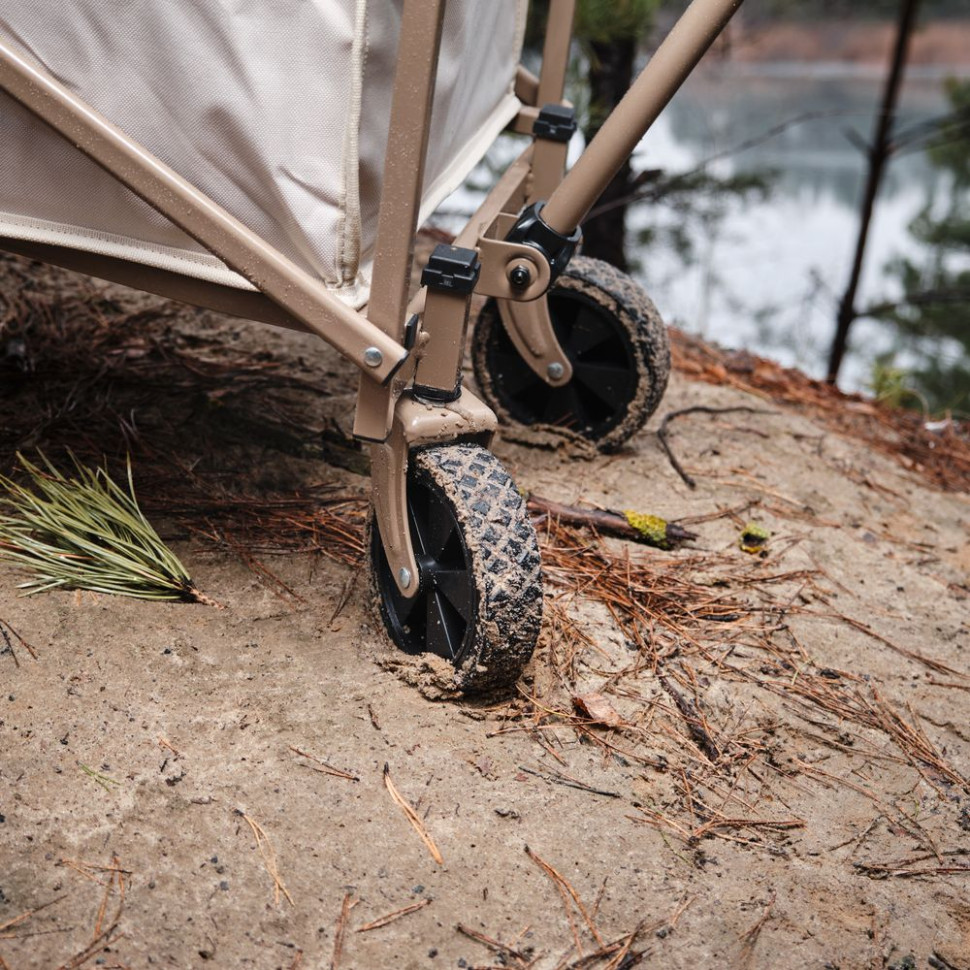 Складная тележка ТС06 Naturehike CNH22JU012, песочная | Naturehike