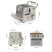 Мини обогреватель кассетный Naturehike CNK2300CW018, серый
