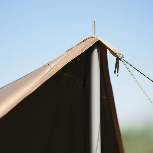 Тент-навес Naturehike CNK2350WS015 Cloud Skies Tarp Lite, 550x465 см, коричневый