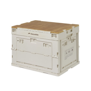 Складной контейнер Naturehike CNK2450XB020, 23 л, бежево-серый
