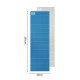 Коврик складной IXPE Naturehike CNK2450WS044, алюминиевая пленка, 195x60х1,8 см, синий