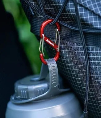 Карабин многофункциональный Naturehike S-type M 50 мм 2 pack NH20GS004