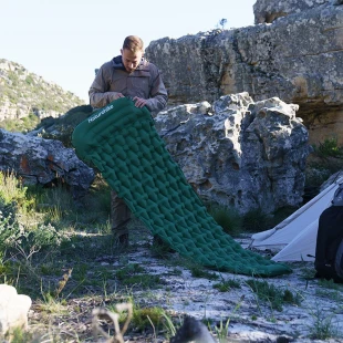 Матрас надувной с подголовником Naturehike CNK2300DZ0001, темно-синий