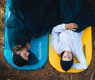 Коврик самонадувающийся Naturehike C034 NH19Q034-D, 30 мм, размер L, желтый