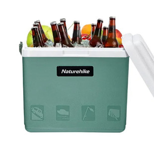 Туристический холодильник Naturehike NH20SJ021, зелёный, 24 л, полипропилен