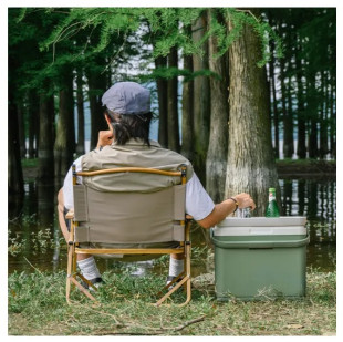 Туристический холодильник Naturehike NH20SJ021, зелёный, 24 л, полипропилен