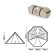 Тент-палатка для кемпинга Naturehike Ranch Pyramid NH20ZP014, 150D, 482*482*280 см, золотая (с пятью стойками)
