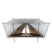 Тент-палатка для кемпинга Naturehike Ranch Pyramid NH20ZP014, 150D, 482*482*280 см, золотая (с пятью стойками)