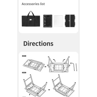 Стол для барбекю стальной Naturehike CNK2350CF018, черный