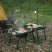Стол для барбекю стальной Naturehike CNK2350CF018, черный