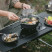 Стол для барбекю стальной Naturehike CNK2350CF018, черный