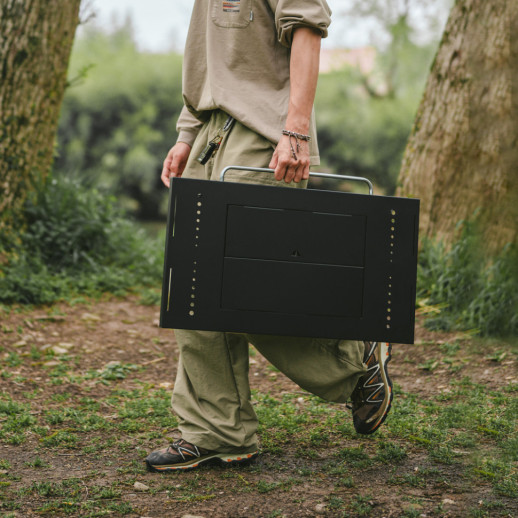 Стол для барбекю стальной Naturehike CNK2350CF018, черный