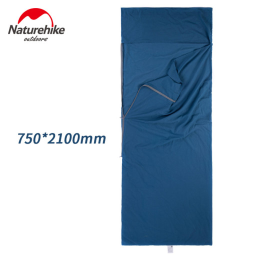 Подкладка для спального мешка Naturehike NH15S012-D, хлопок, синий