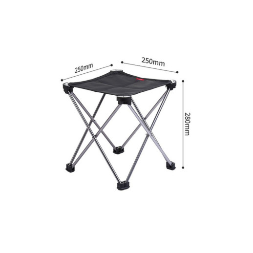 Стул раскладной Naturehike NH20JJ019, черный