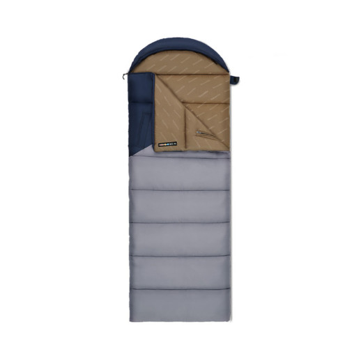 Спальник с капюшоном Naturehike Sunny Day PL02 U250 CNK2550WS028, (8,5 ° C), левый, голубовато-синий