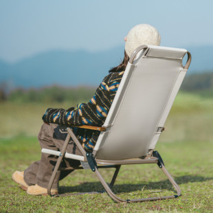 Кресло складное с регулируемым наклоном Naturehike CNK2550JJ012, углеродистая сталь, черный