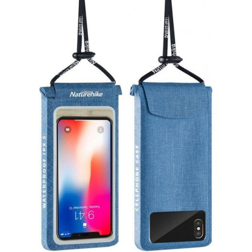 Гермочехол для смартфона Naturehike 3D IPX6 6 inch blue NH18F005-S