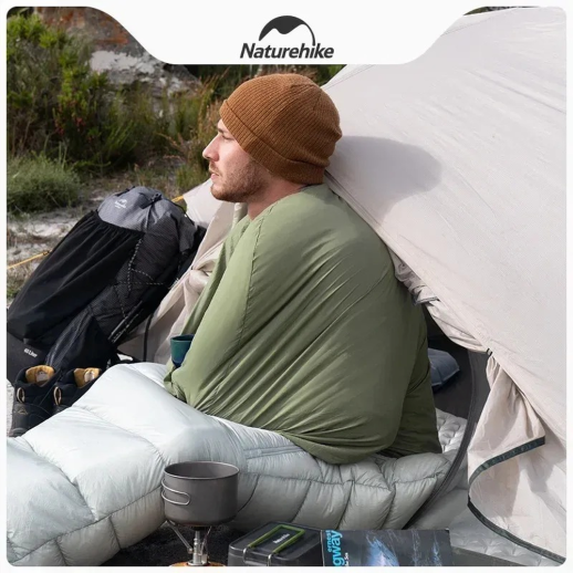 Подкладка для спального мешка Naturehike CNH22SD016, нейлон, зеленая