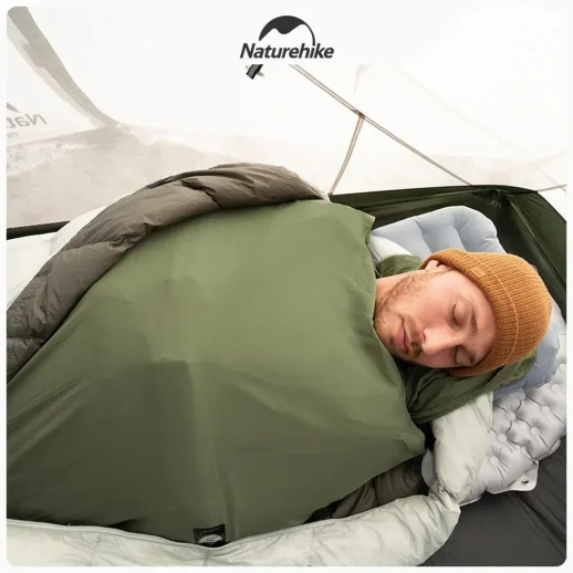 Подкладка для спального мешка Naturehike CNH22SD016, нейлон, серо-голубая