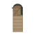 Спальник с капюшоном Naturehike Sunny Day PL02 U450 CNK2550WS028, (3,9°C), правый, коричнево-зеленый
