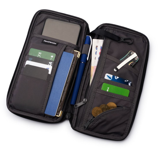 Органайзер Naturehike Travel document package NH17C001-B, черный