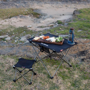 Стол складной Naturehike NH20JJ020,1680D Oxford / алюминий, размер L, черный